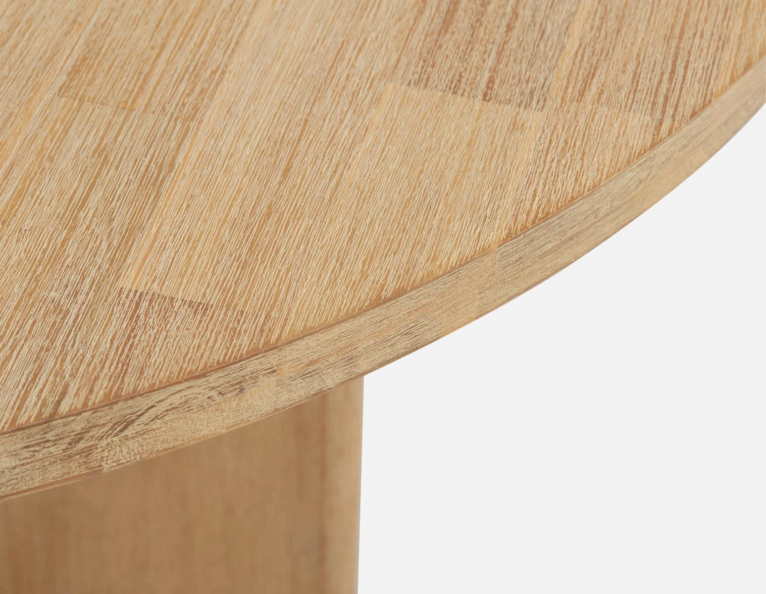 PRIYA — Round acacia wood dining table 140cm (82-02-54-42) - Image 4
