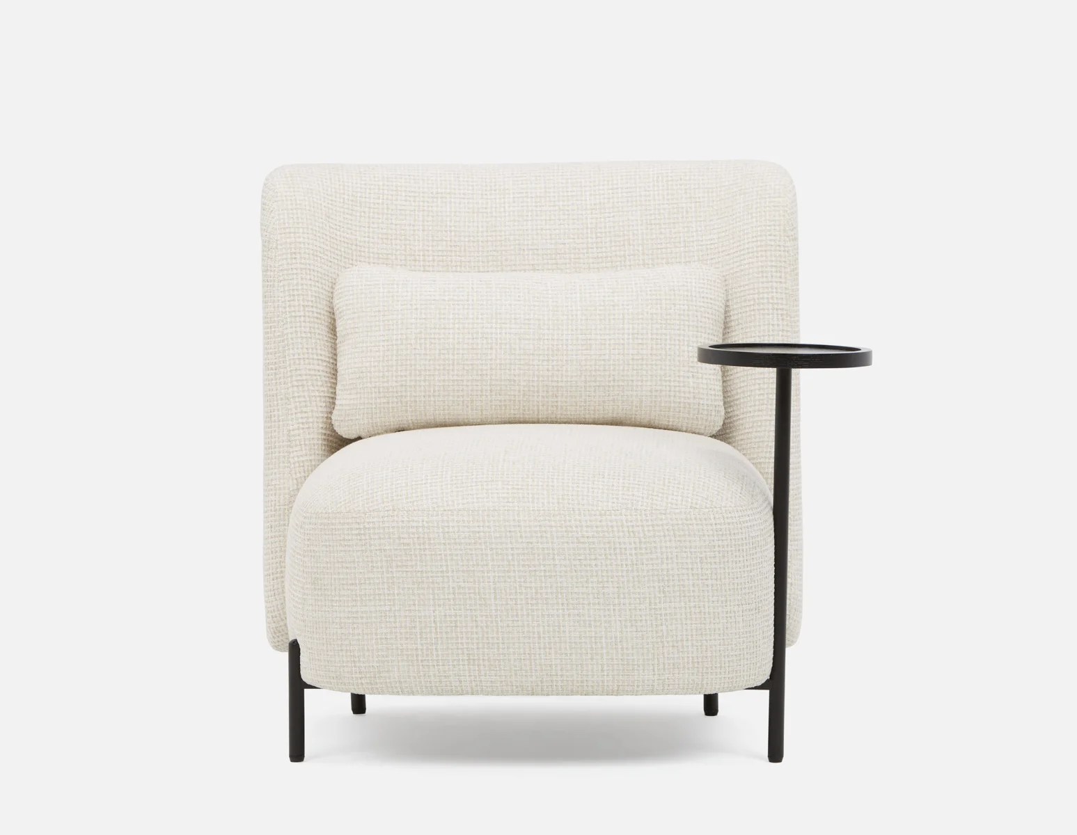 STIOLO — Accent chair with interchangeable drink stand (96-63-18-95) - Image 3