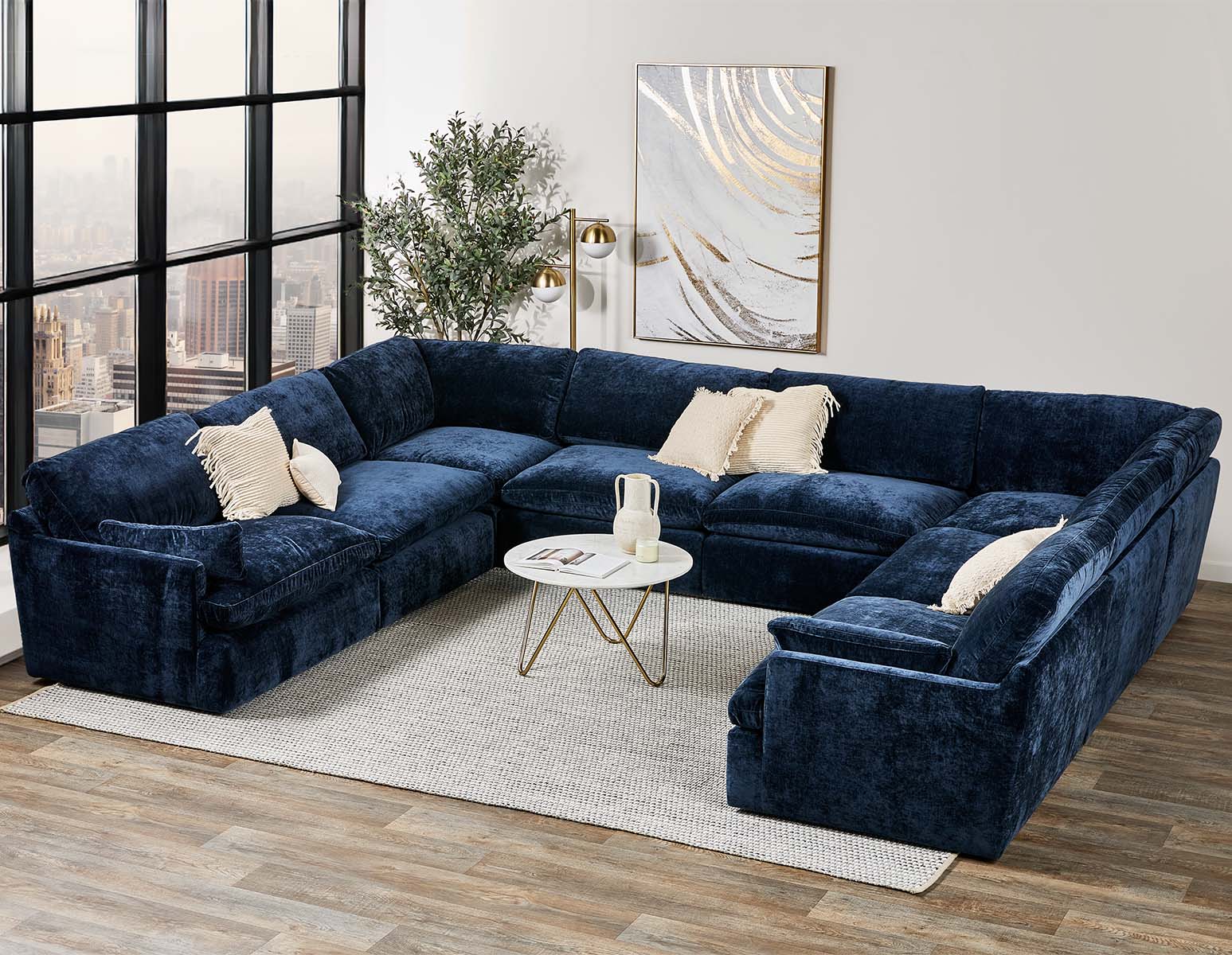 CHABLIS — 8-pc modular interchangeable sofa (24-08-74-60) - Image 9