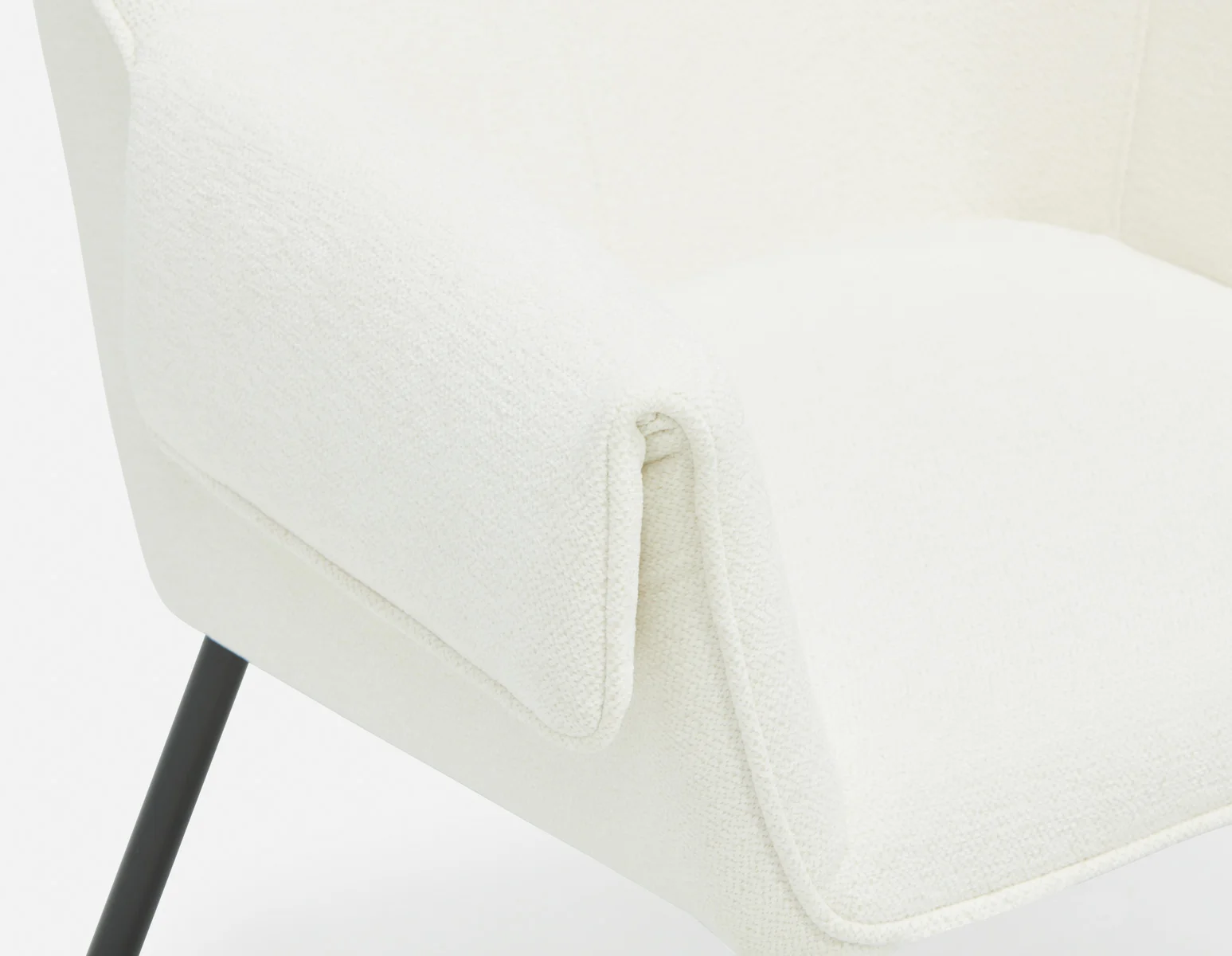 RALPH — Mid-century upholstered counter stool 66cm - Image 7