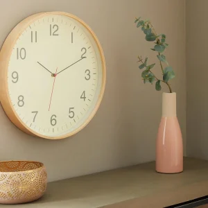 ORA — Wooden wall clock 40 cm
