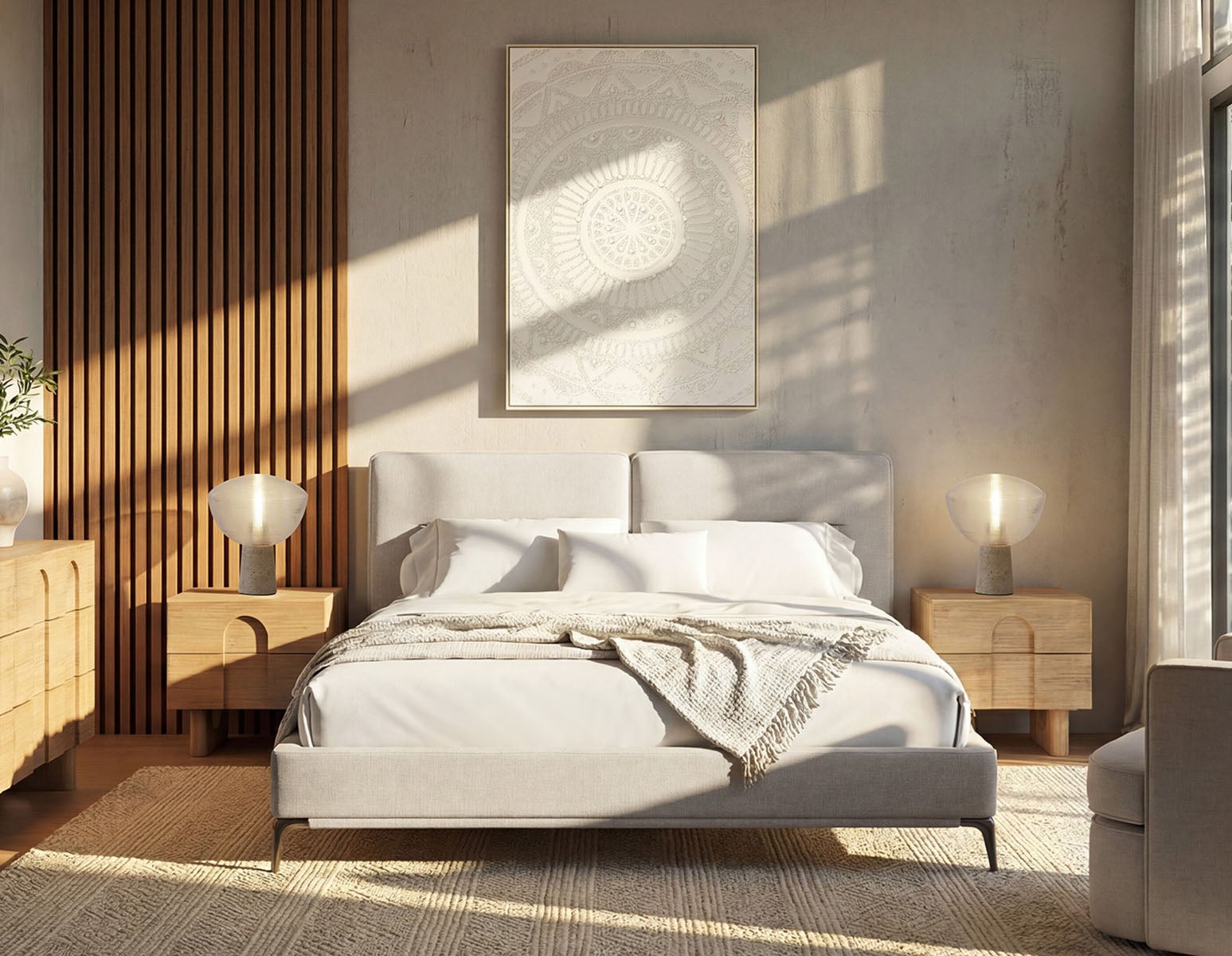 CLARKSON — Queen size bed