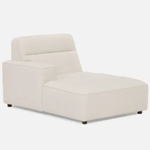 REVAN — Modern left-side modular lounge chair with arm customize to fit your space (95-09-25-46)