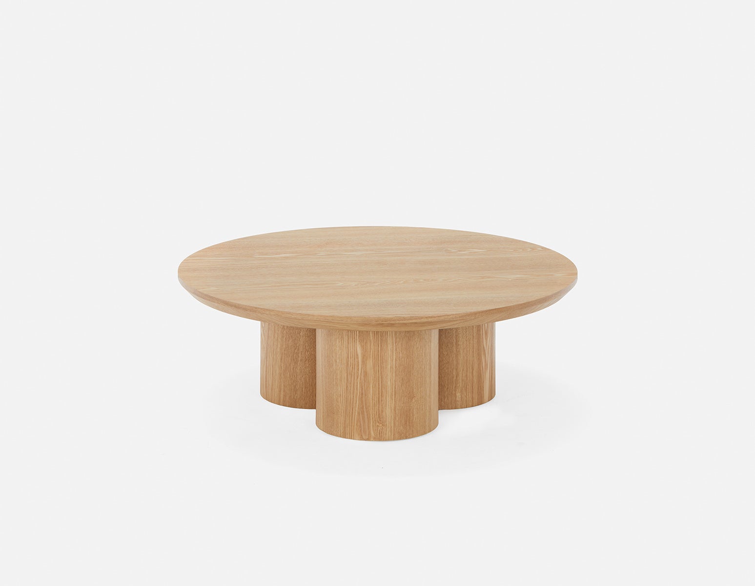 GUIDO — Round modern minimalist coffee table 100cm (29-34-54-96)