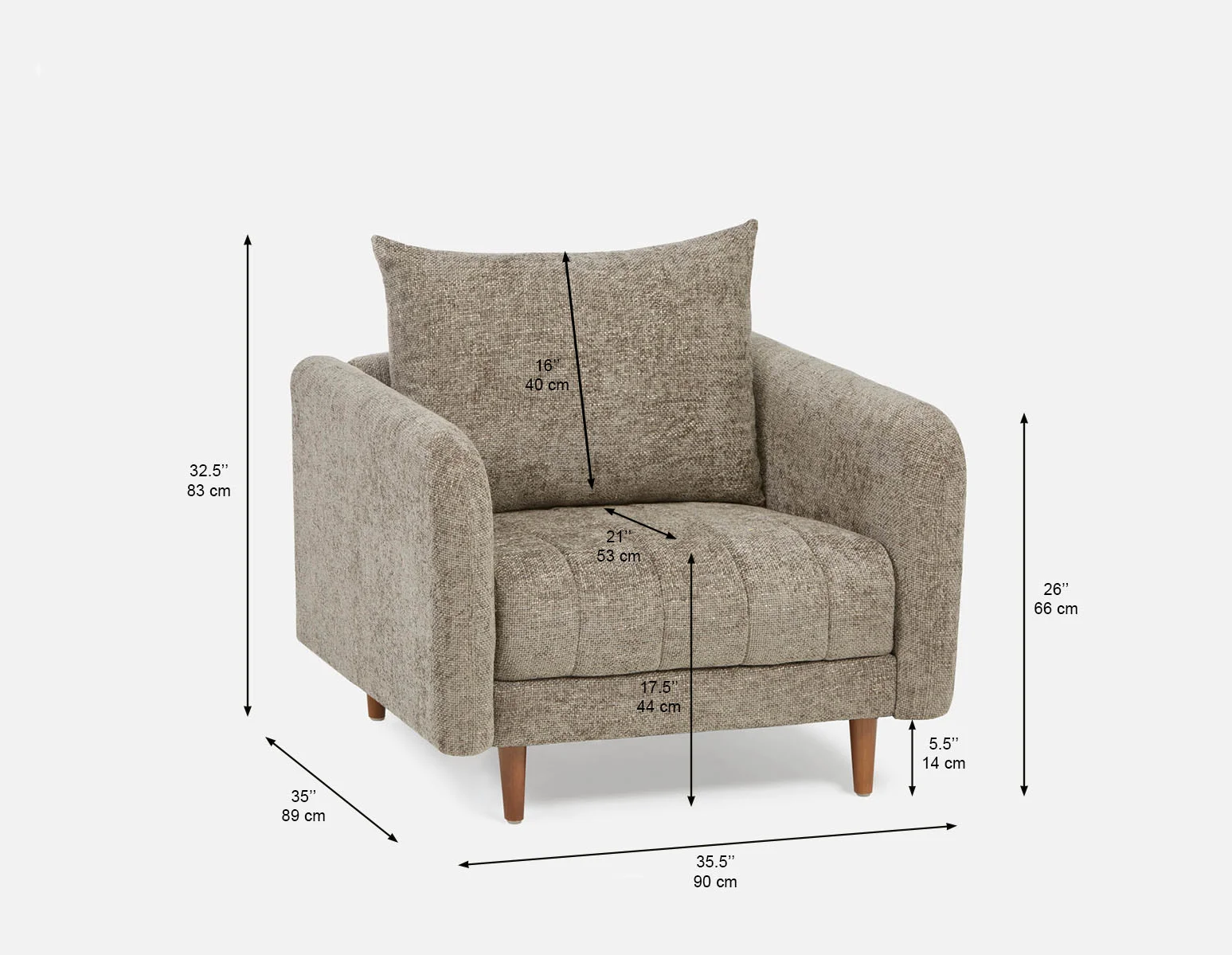 WILLOW — Armchair (74-35-77-93) - Image 11