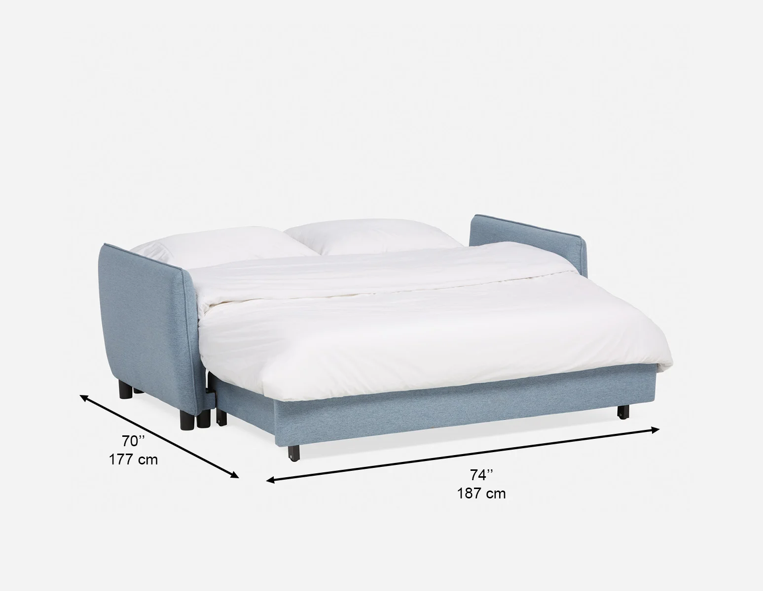 VERONIQUE — Contemporary sofa-bed (49-83-84-60) - Image 15