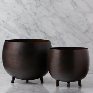 KAYES — 2-piece aluminum planter set