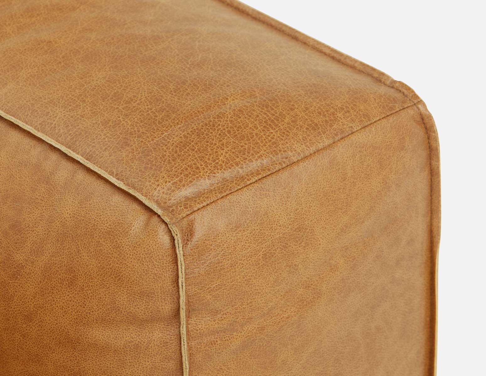 MONTE — 100% leather classic 3-seater sofa (39-69-47-49) - Image 5