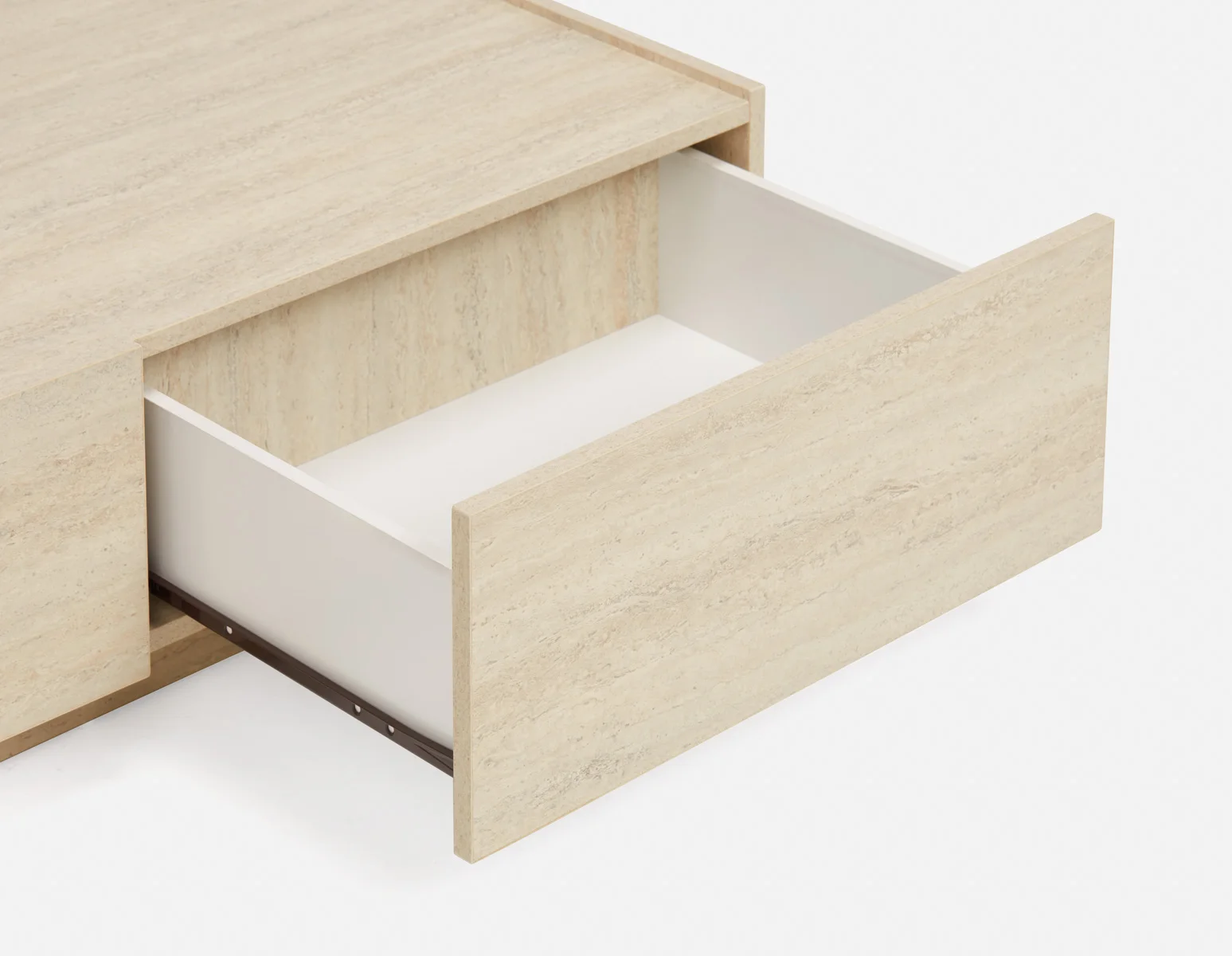 TRAVINE — Coffee table with storage 118 cm - Image 5