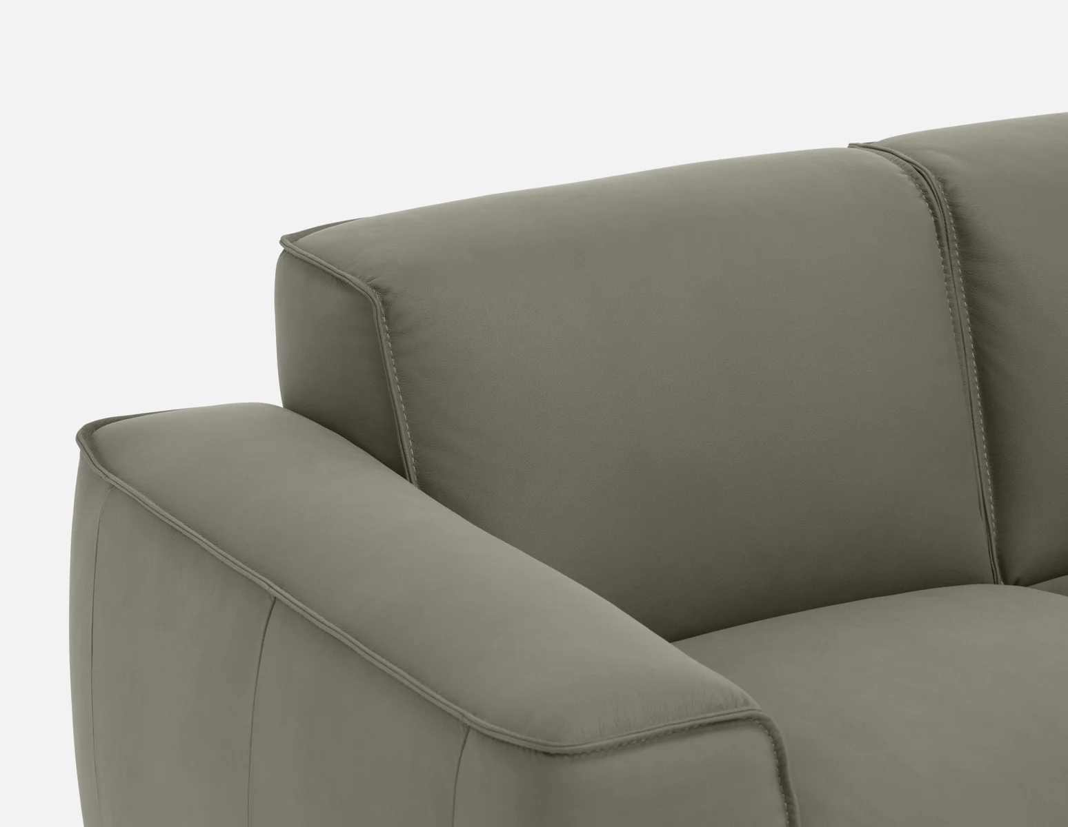 VIGO — 100% leather apartment sofa (71-99-64-18) - Image 9