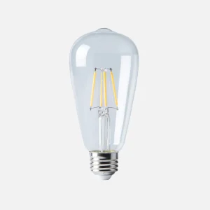 EDISON E26 4W — Clear LED lightbulb
