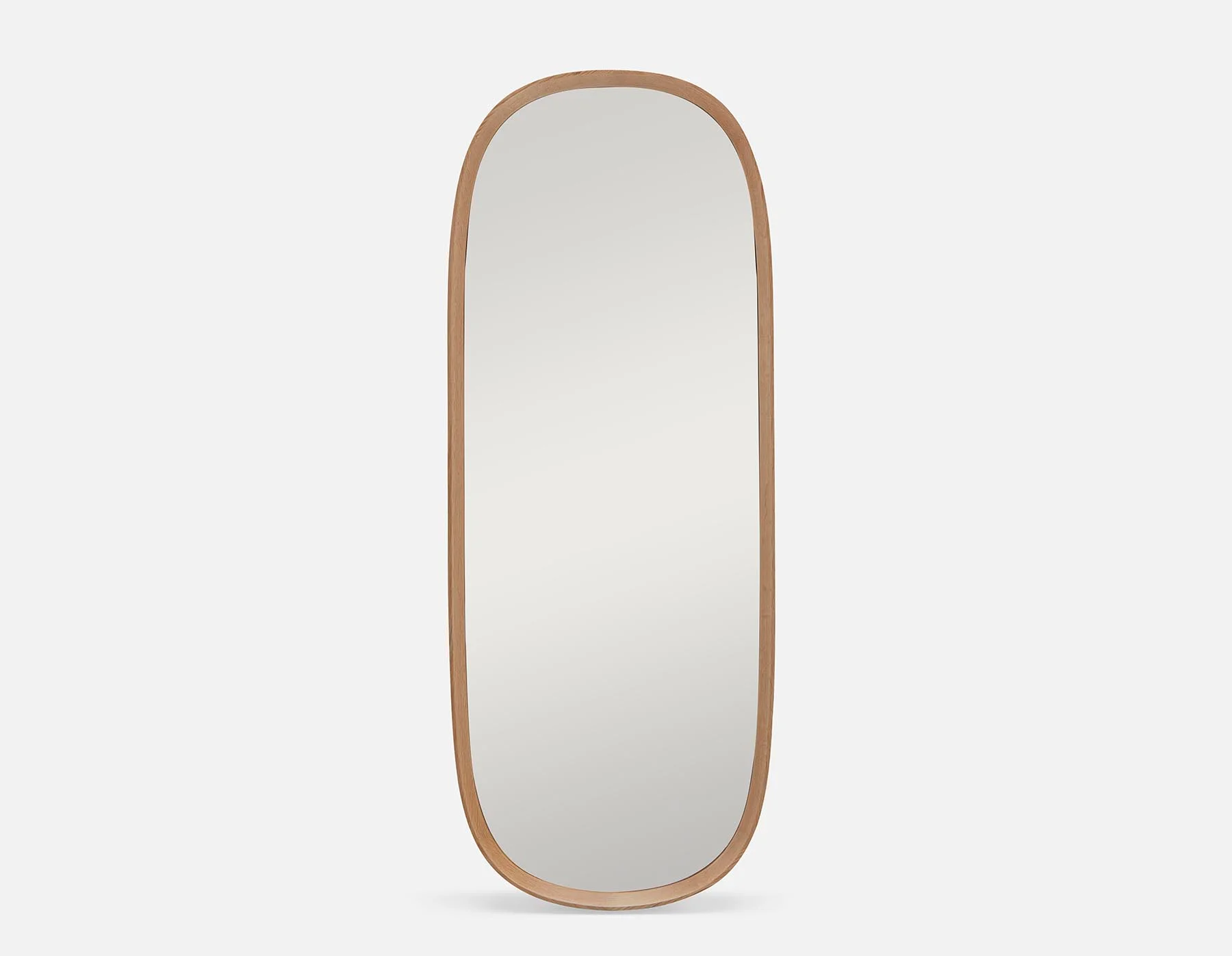 DONTE — Oak framed mirror 45 cm x 115 cm - Image 6