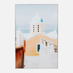 SANTORINI I — Framed giclée 100 cm x 150 cm