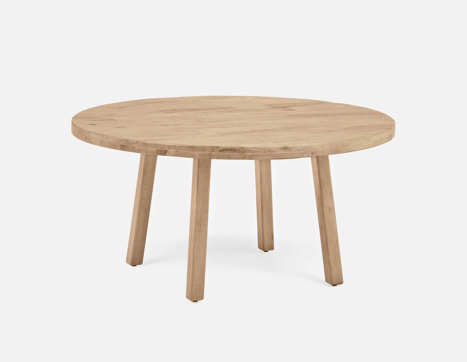 THESSALIA — Distressed solid mango wood dining table 150 cm (21-99-94-42) - Image 2