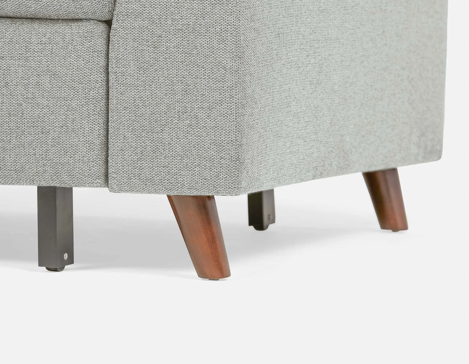 RENEE — Mid-century modern left-facing sectional sofa-bed with storage (91-23-69-30) - Image 6