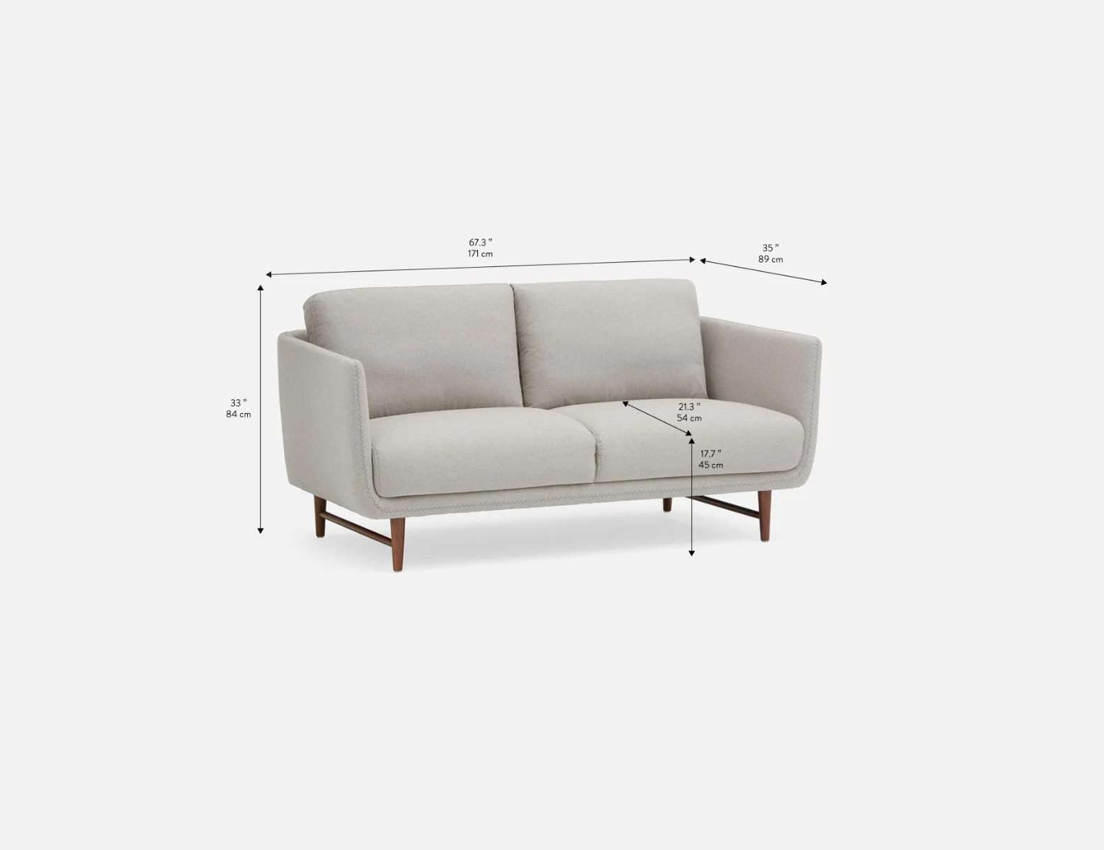 AARON — Loveseat (60-40-93-30) - Image 7