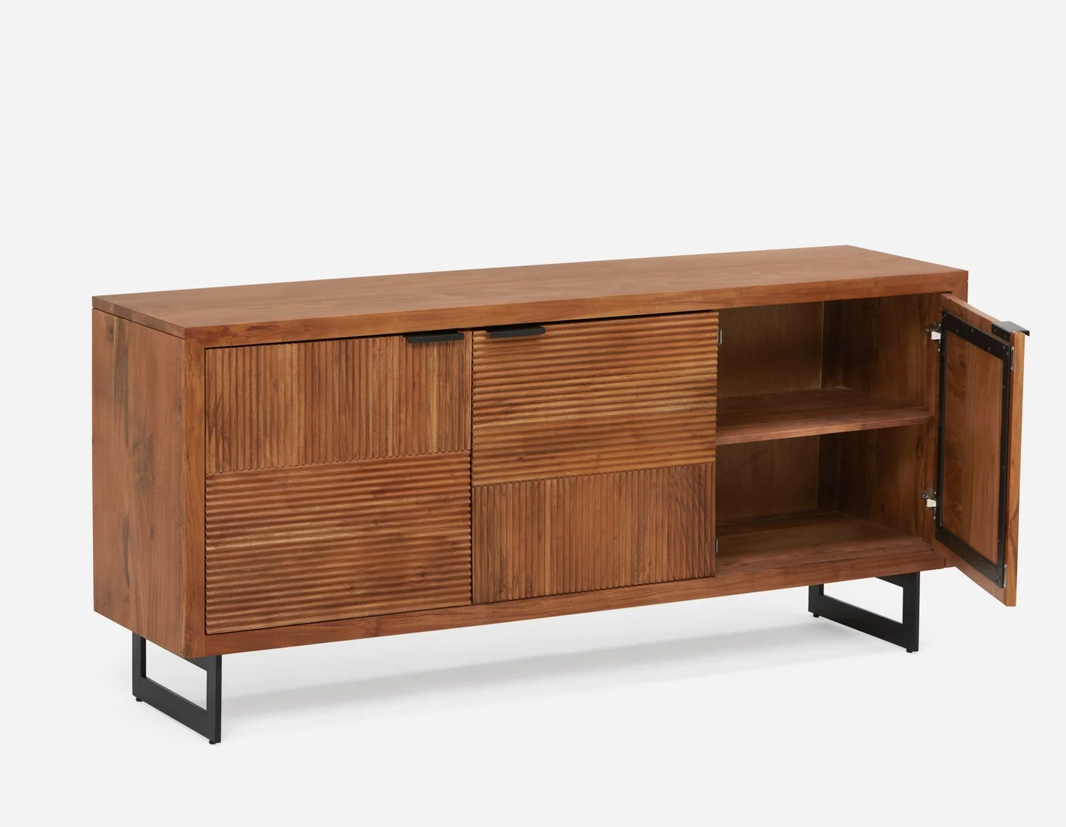 LYON — Acacia wood sideboard 175 cm - Image 12