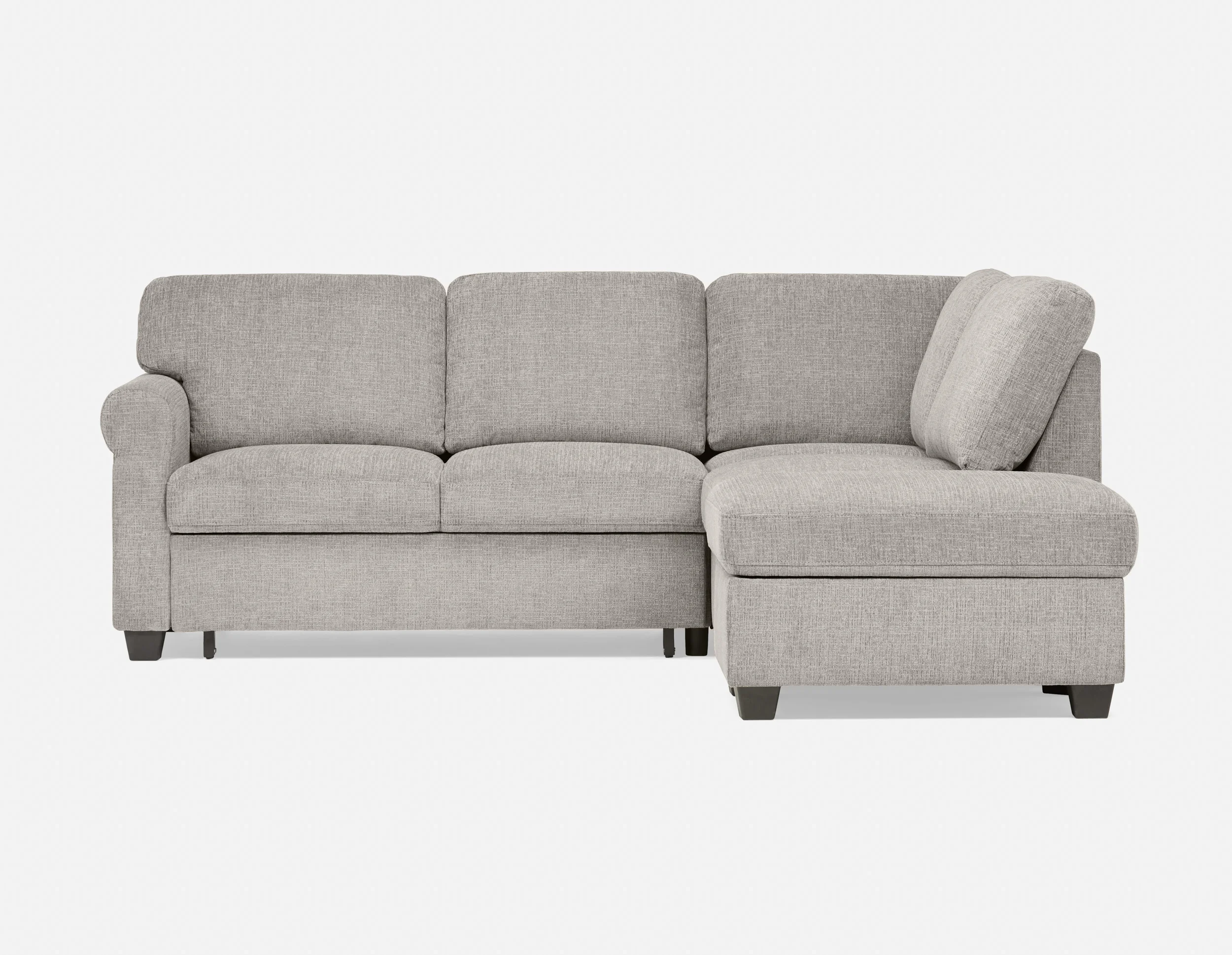DELPHINE — Traditional right-facing sectional sofa-bed with storage (28-94-59-30) - Image 2