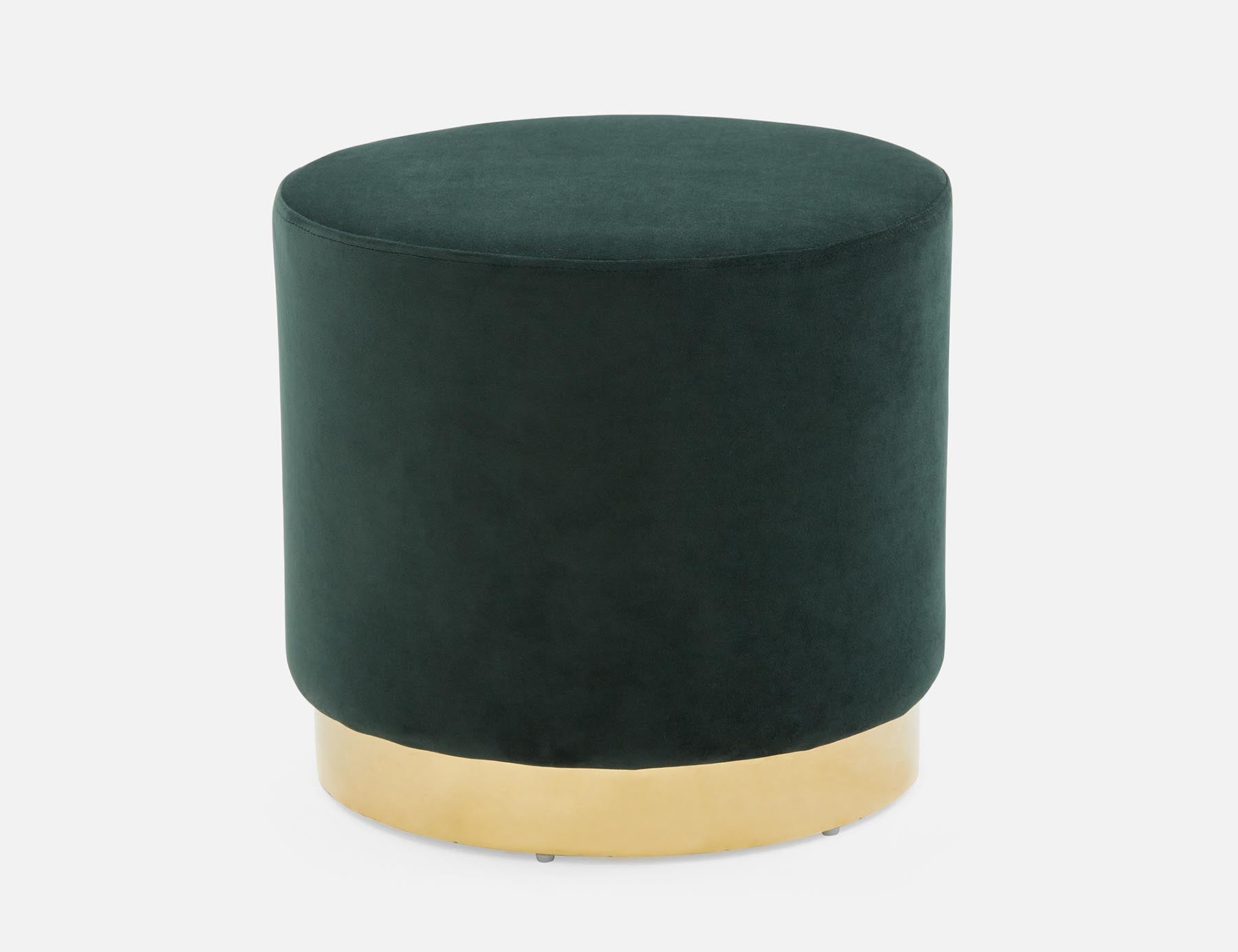 KEIRA — Velvet ottoman (33-98-93-70)