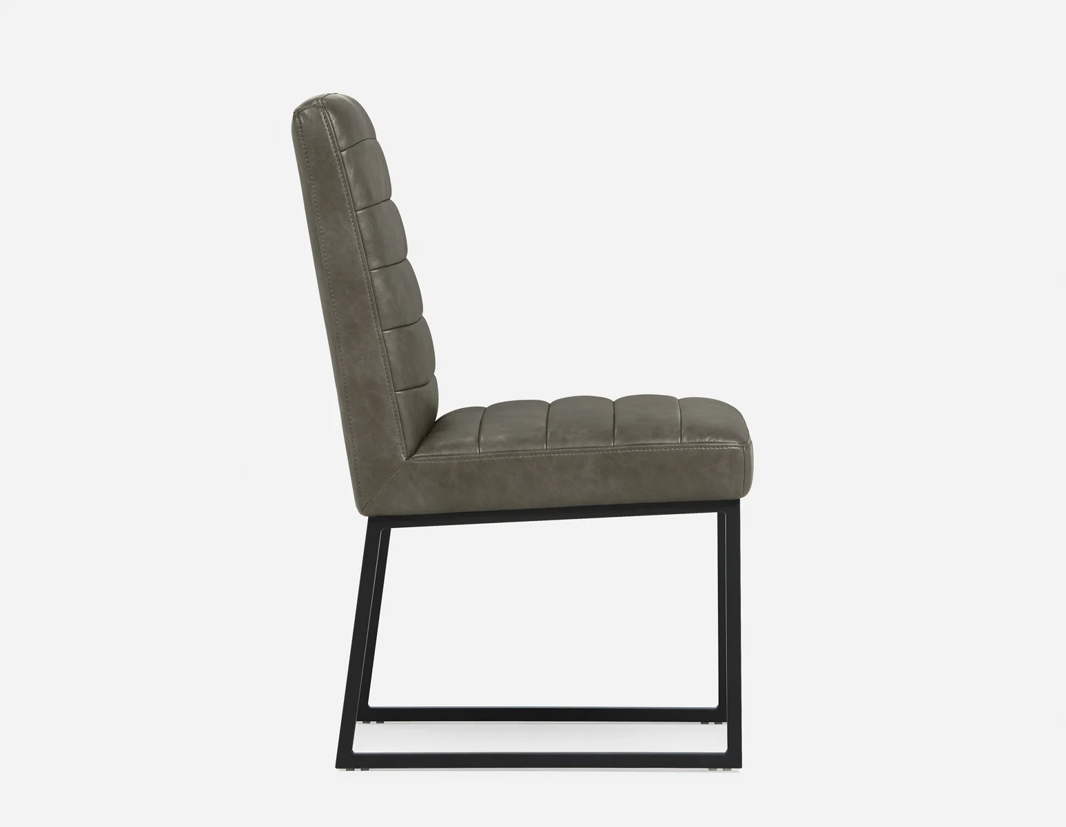 BARI — Synthetic leather dining chair (33-76-82-30) - Image 7
