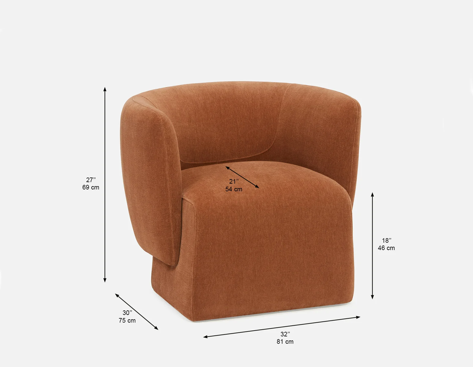 ROANNE — Accent chair (69-85-45-28-D) - Image 10