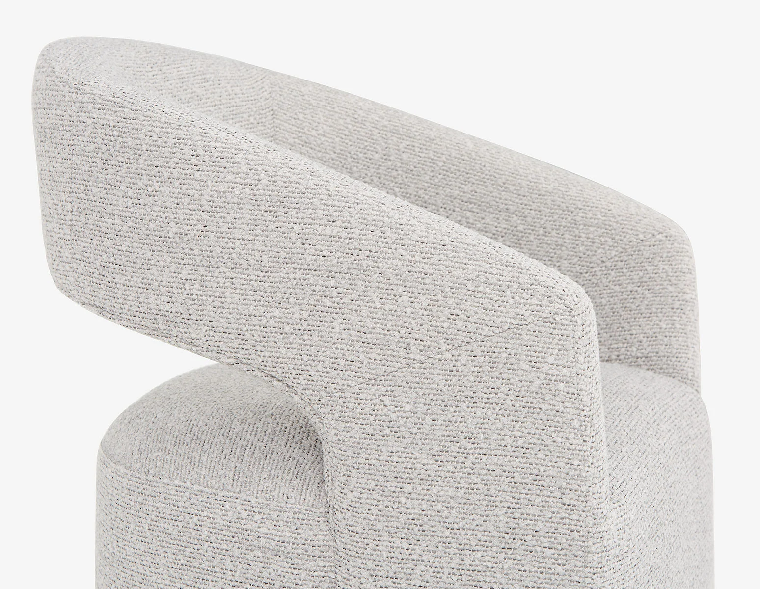 TIVOLI — Modern contemporary dining chair on casters (53-78-07-30) - Image 5