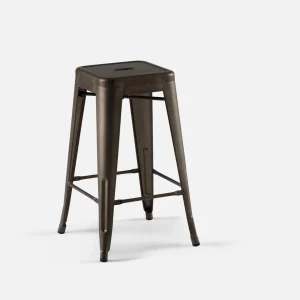 HUDSON — Iron counter stool 67 cm (92-15-15-52)