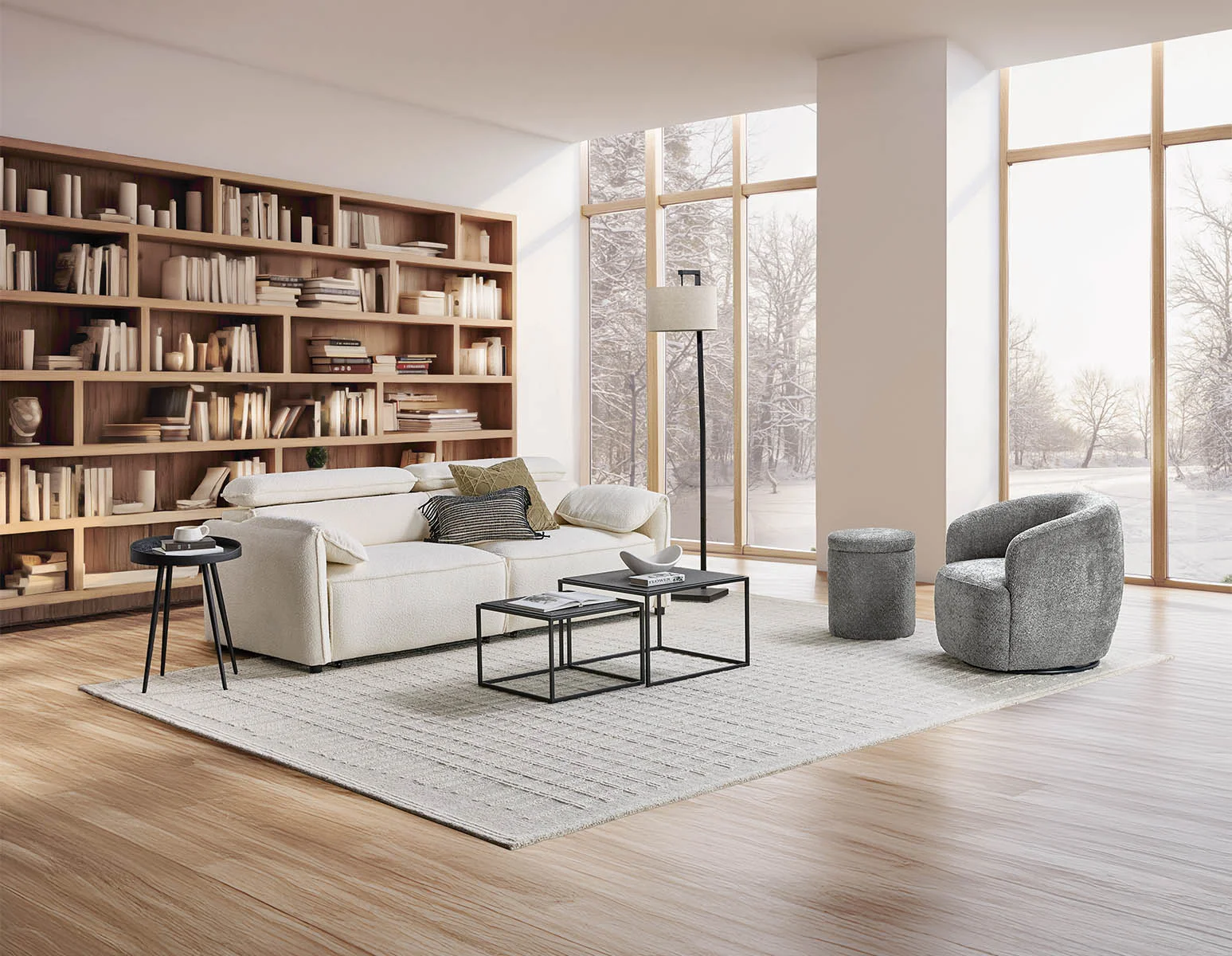LAURENCE — Storage ottoman (46-35-82-30) - Image 9