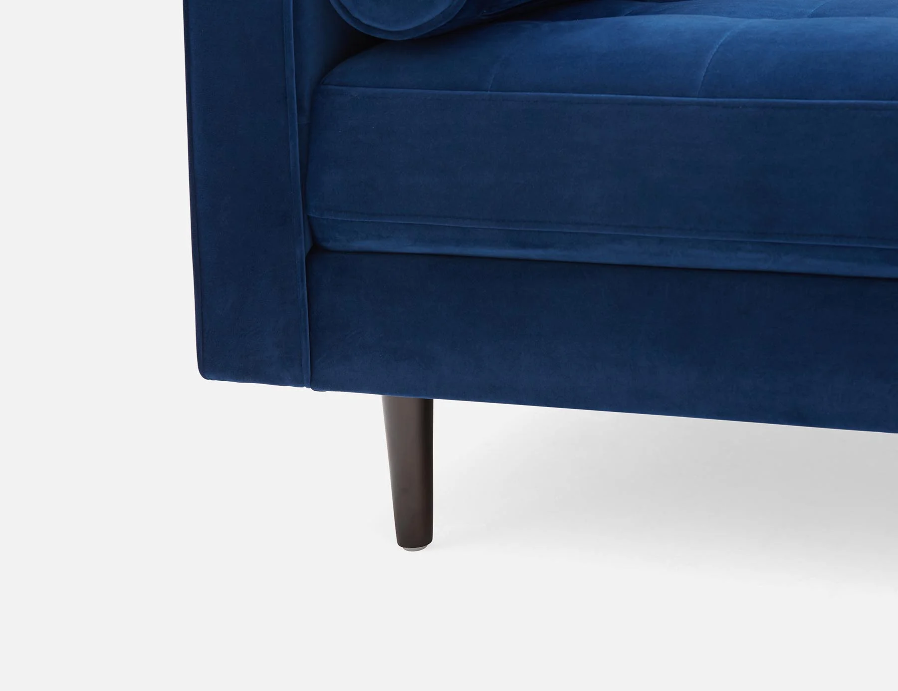 KINSEY — Velvet 3-seater sofa (45-38-25-60-D) - Image 3