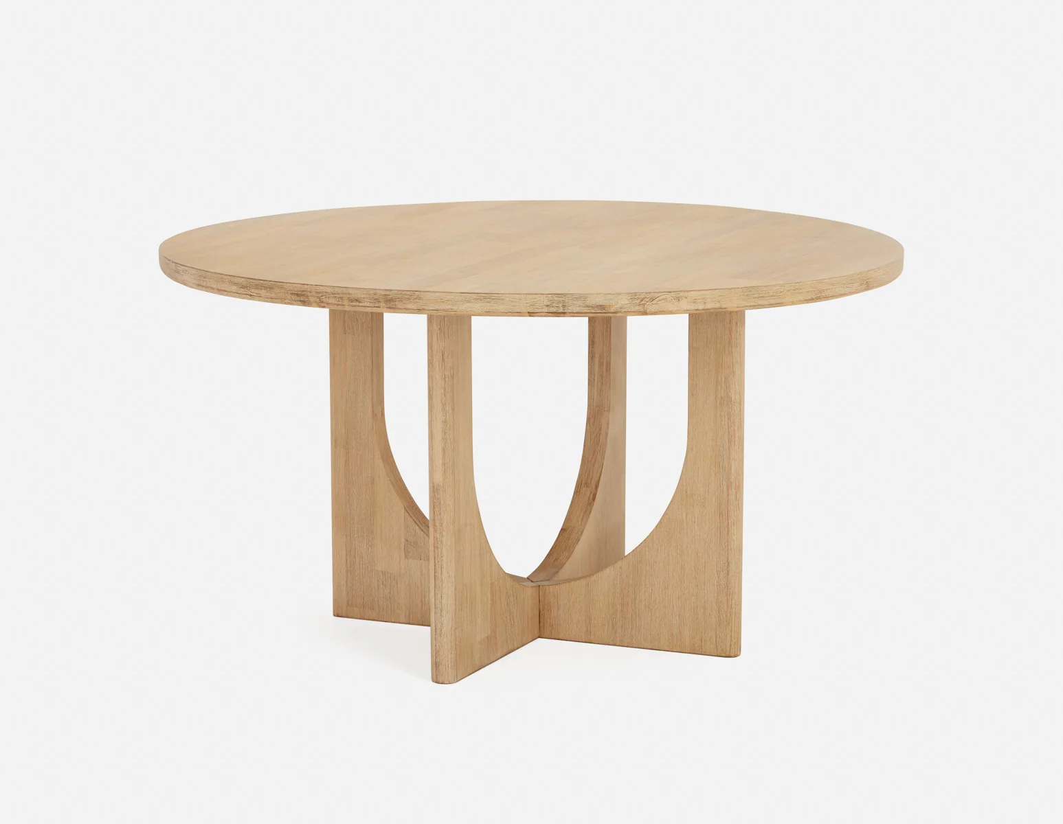 PRIYA — Round acacia wood dining table 140cm (82-02-54-42) - Image 2