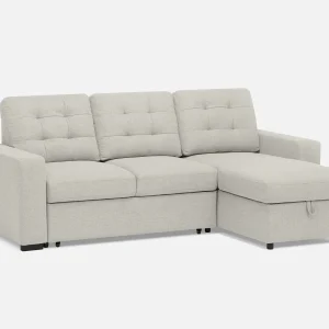 MARNIE — Contemporary interchangeable sectional sofa-bed with storage (73-29-20-95)