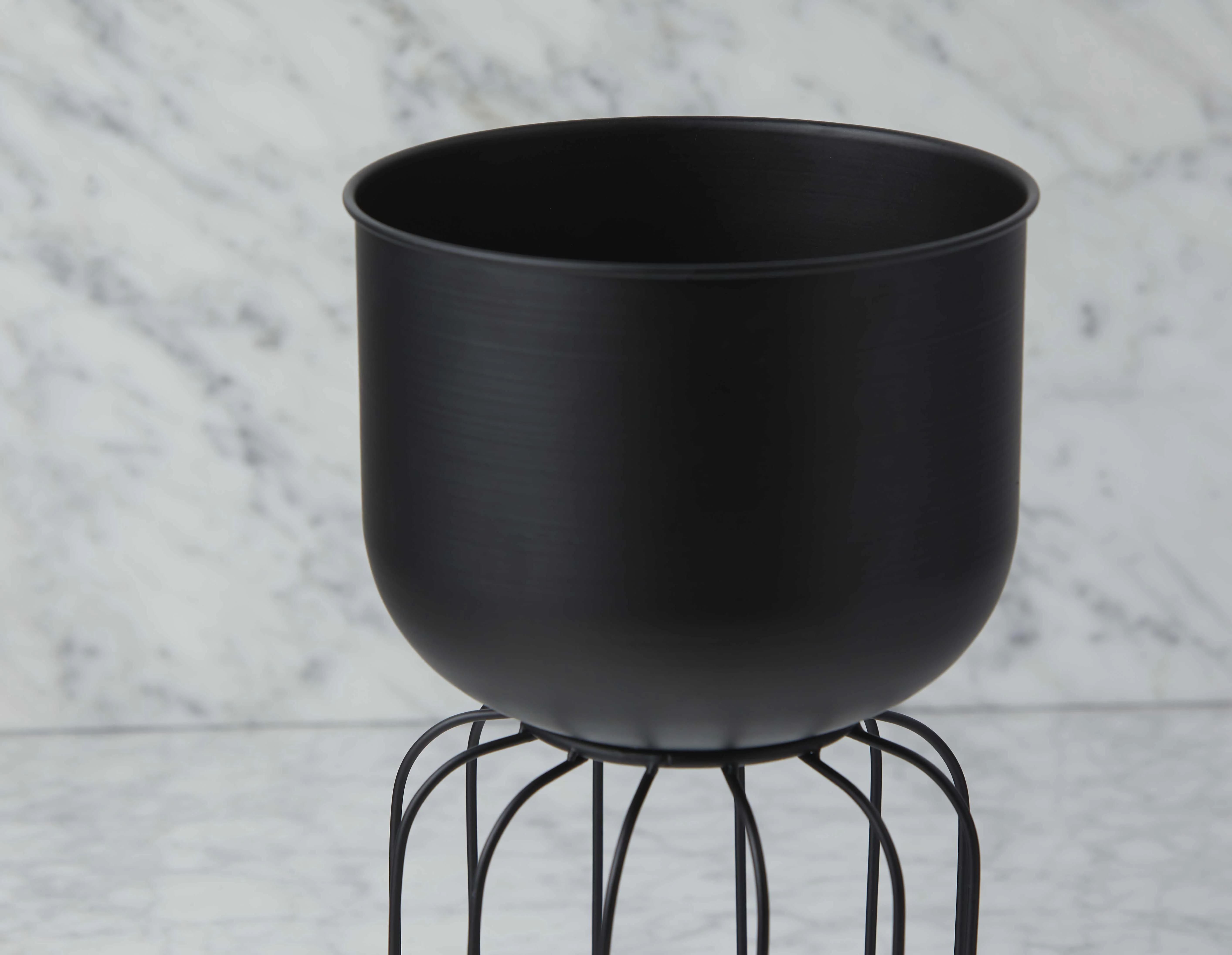 CAGI — Metal planter with stand 35 cm - Image 4