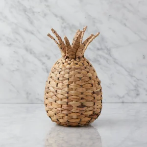 JOEY — Decorative straw pineapple 30 cm