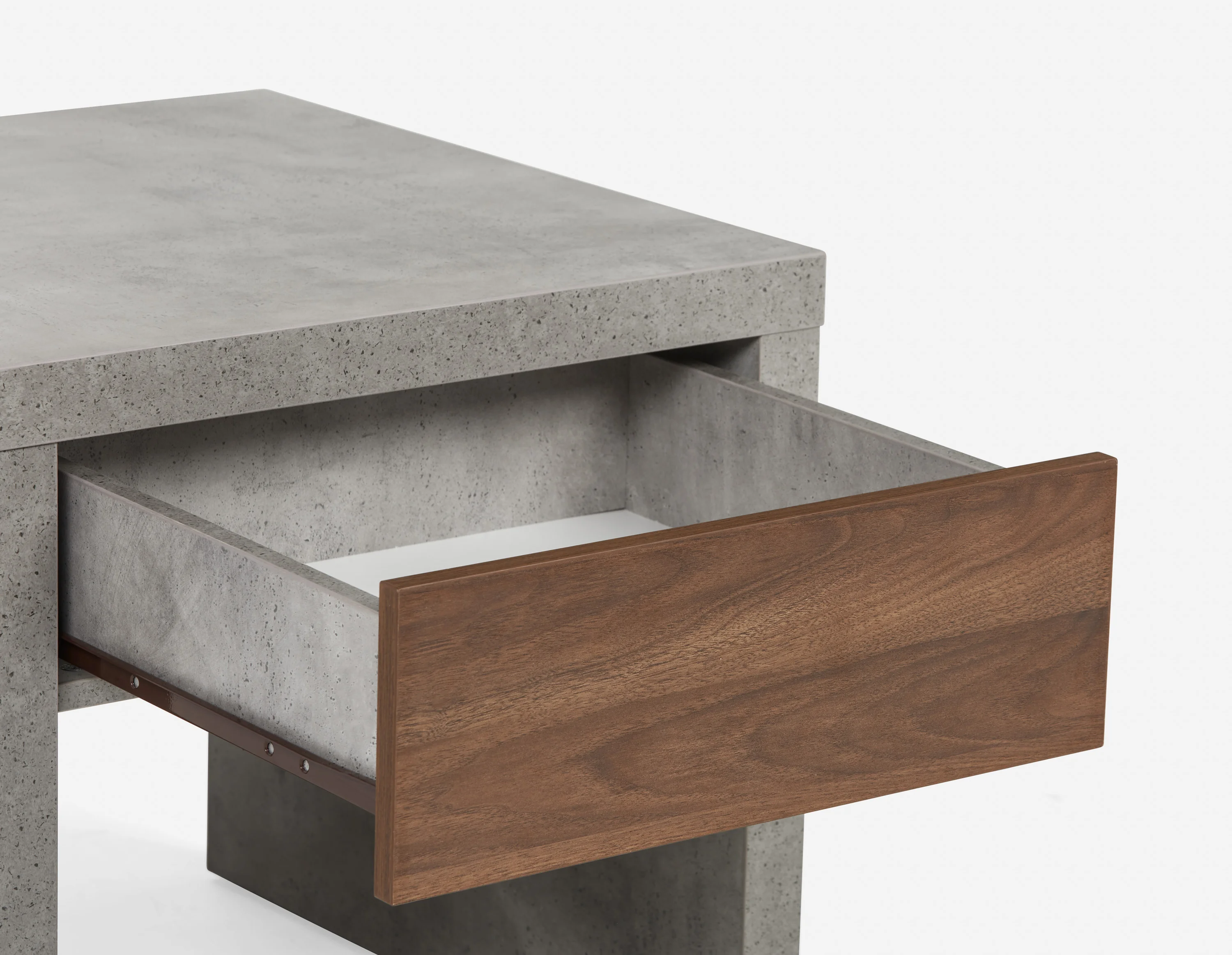LIAM — Industrial chic end table 56 cm - Image 3