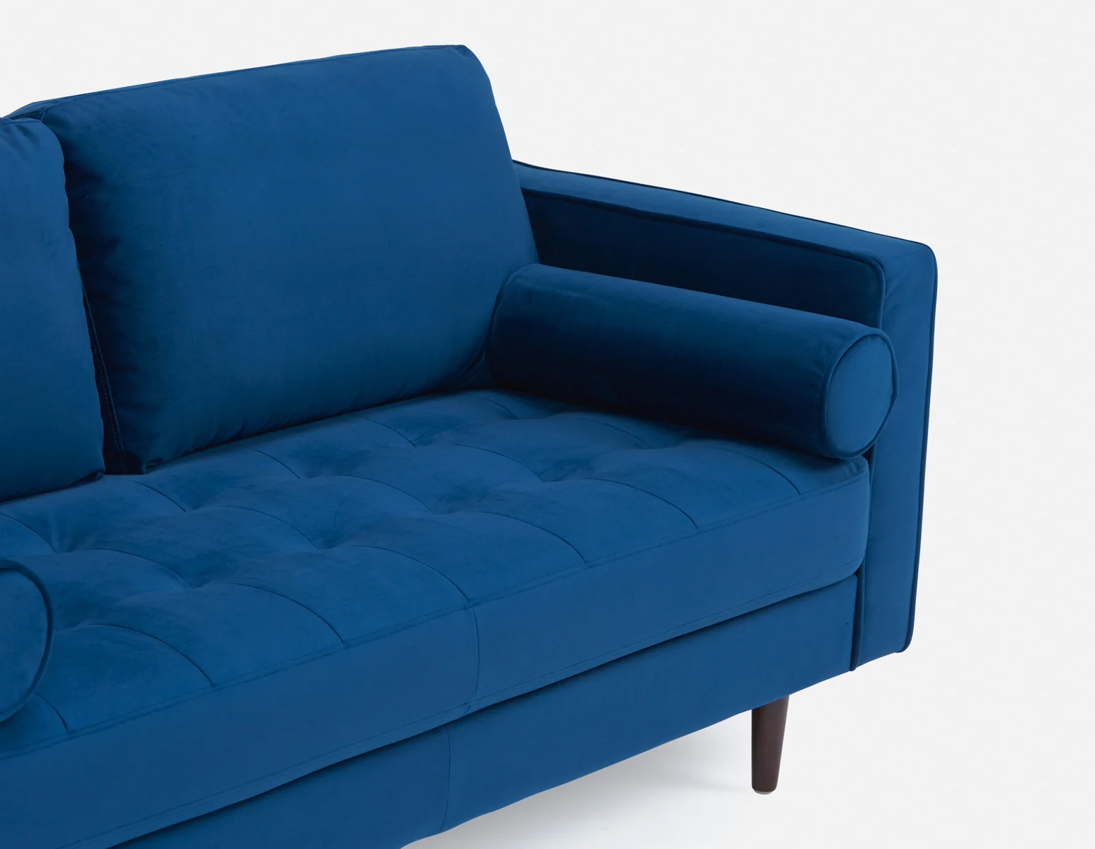 KINSEY — Velvet loveseat - Image 6