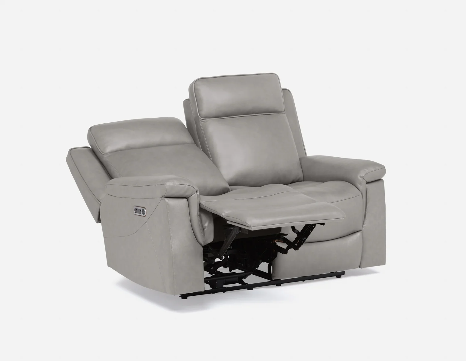 CARLOS — Leather power-reclining loveseat - Image 9