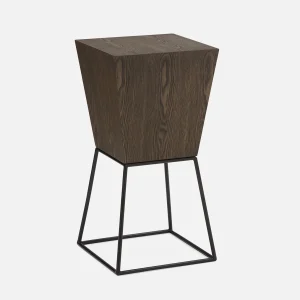 TRAPEZ — Ash veneer pedestal 71 cm (60-58-39-98)