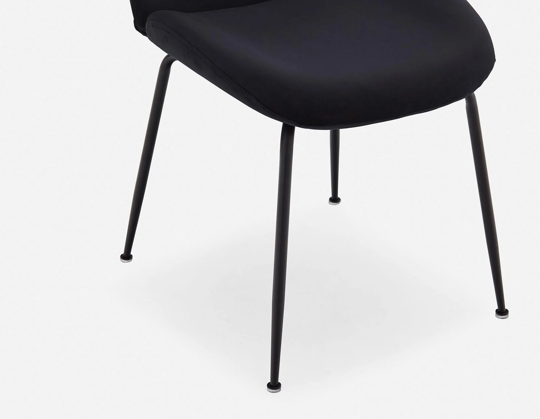 JUDITH — Contemporary velvet dining chair (03-39-96-20) - Image 4