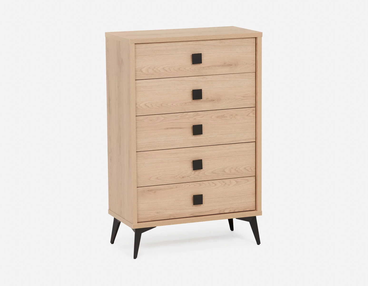 KIERA — Mid-century modern 5-drawer chest (35-85-30-04) - Image 16