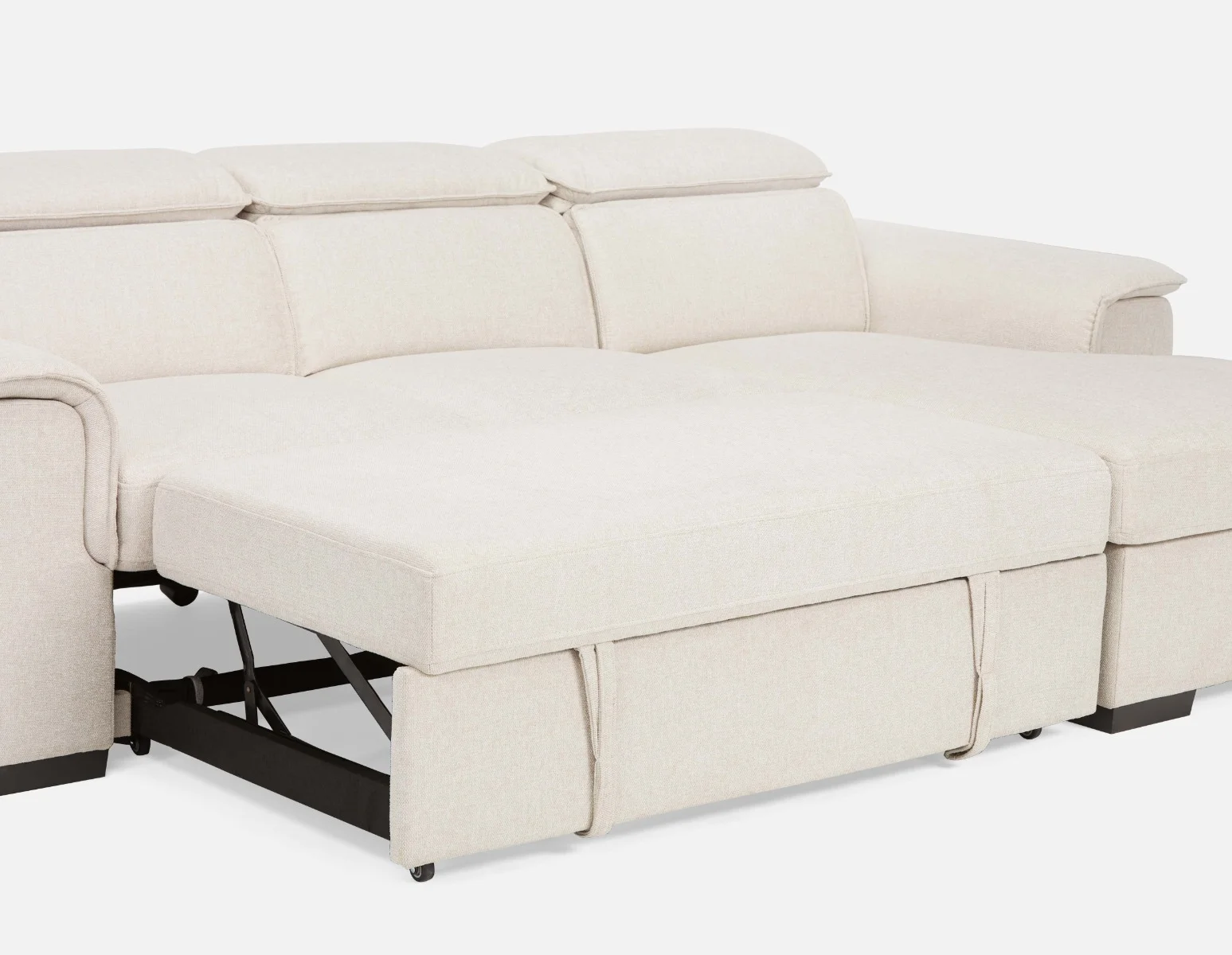 ODETTE — Contemporary right-facing sectional sofa-bed with storage (85-58-17-95) - Image 8