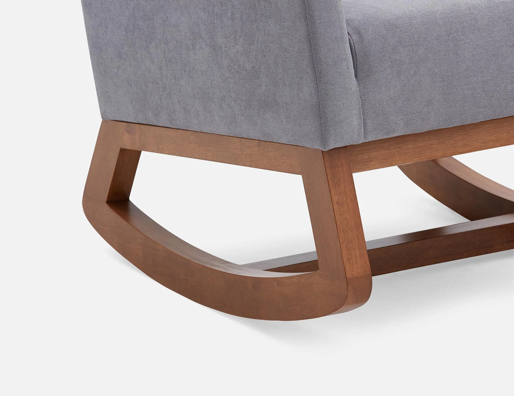 CEDRICK — Mid-century modern rocking armchair (45-46-33-30) - Image 3
