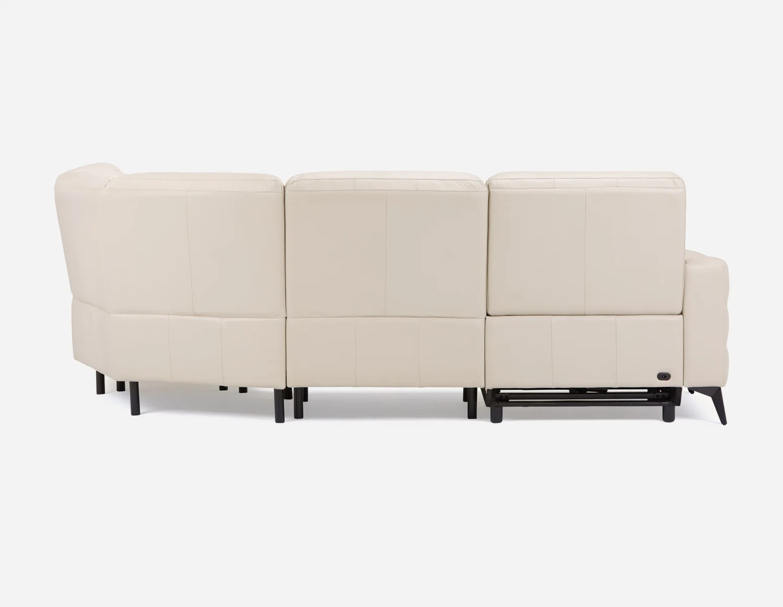 BILLIE — Right-facing 100% leather power reclining sectional sofa (39-01-98-88) - Image 11