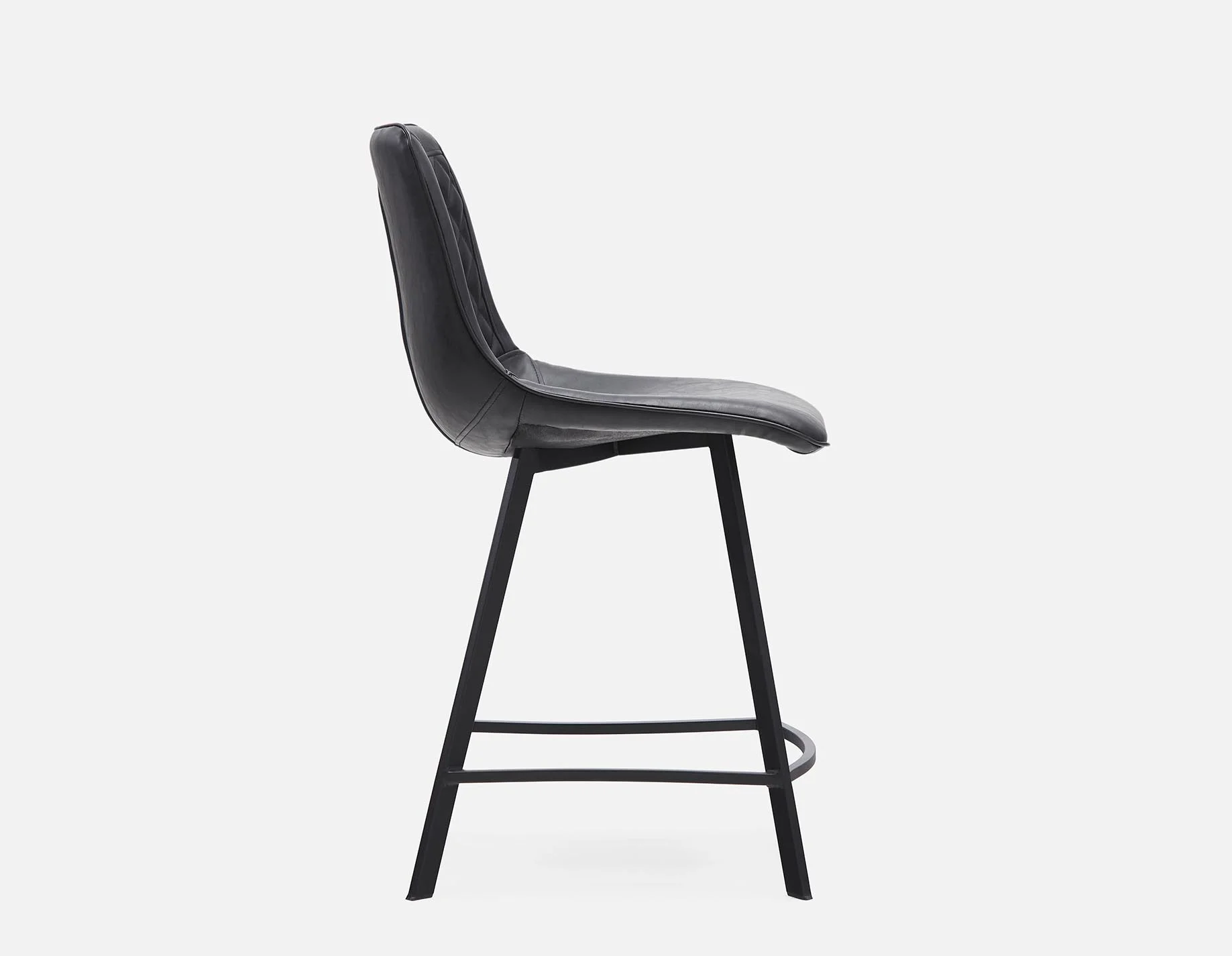 MALI — Mid-century modern counter stool with backrest 61 cm (68-92-91-20) - Image 6