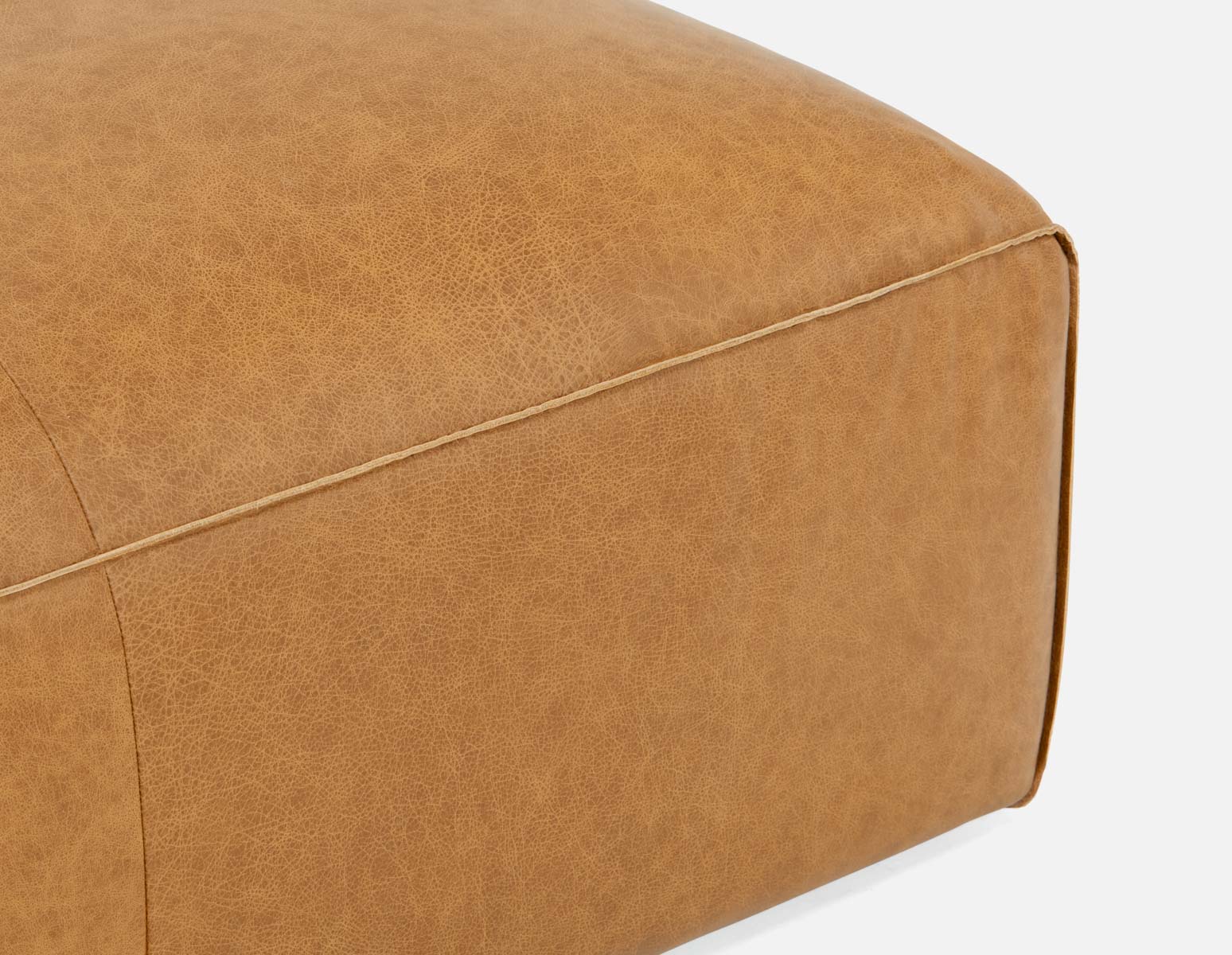 MONTE — 100% leather ottoman (08-82-47-49) - Image 7