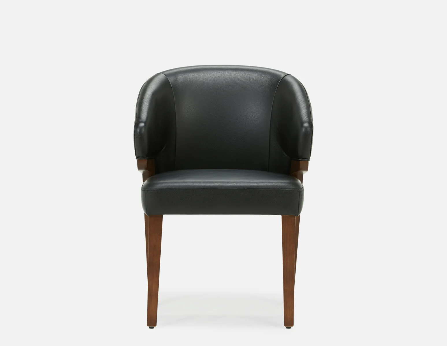 AKSEL — Leather dining chair (69-05-53-20) - Image 2