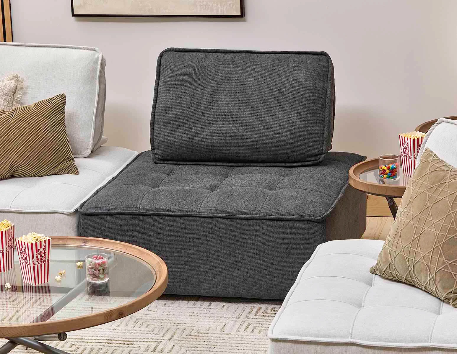 LEON — 5-pc modular interchangeable sofa (69-04-32-45) - Image 9