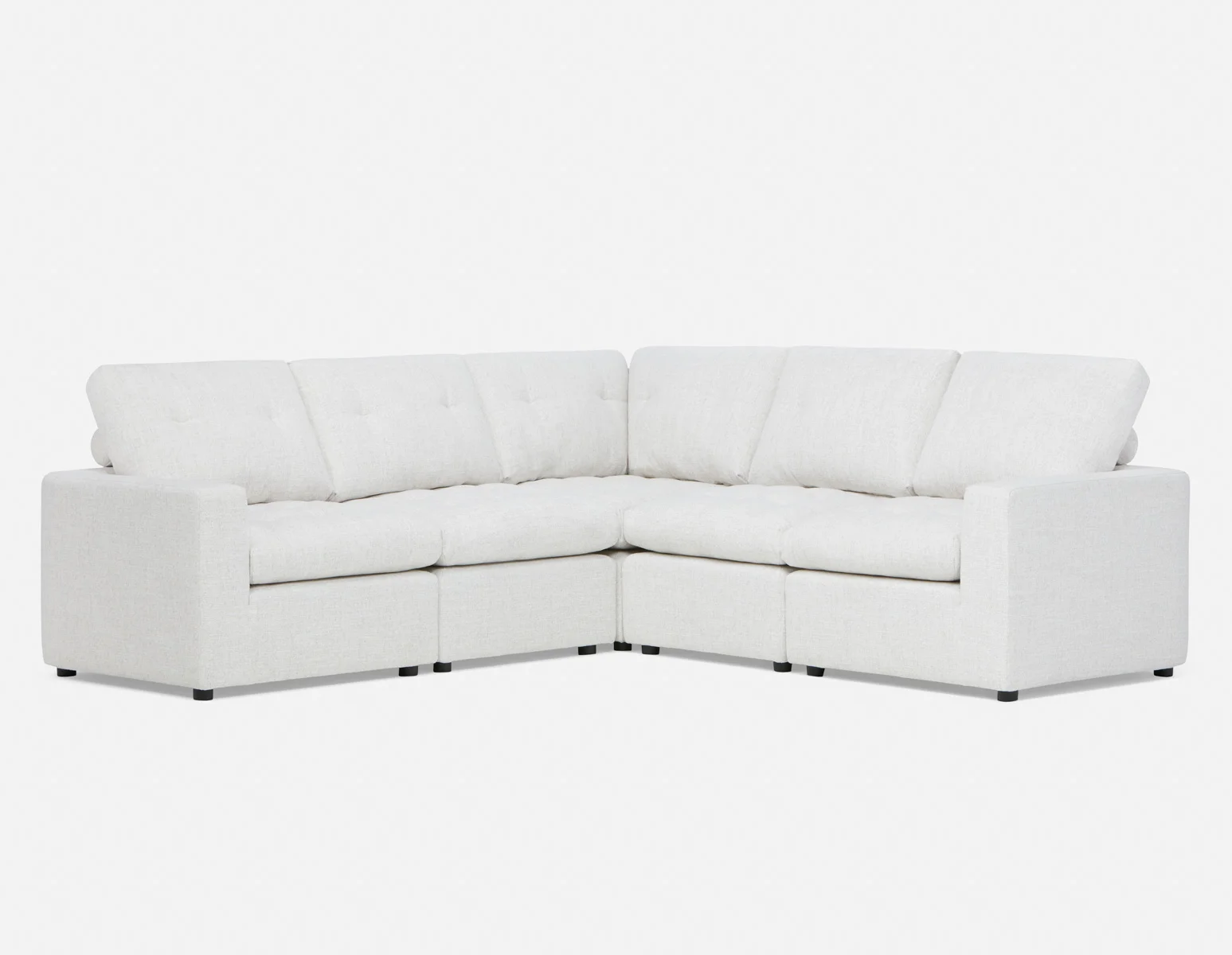 LEONIA — Contemporary sectional sofa (70-92-32-46)