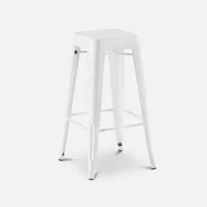 HUDSON — Iron bar stool 76 cm (92-16-15-10)