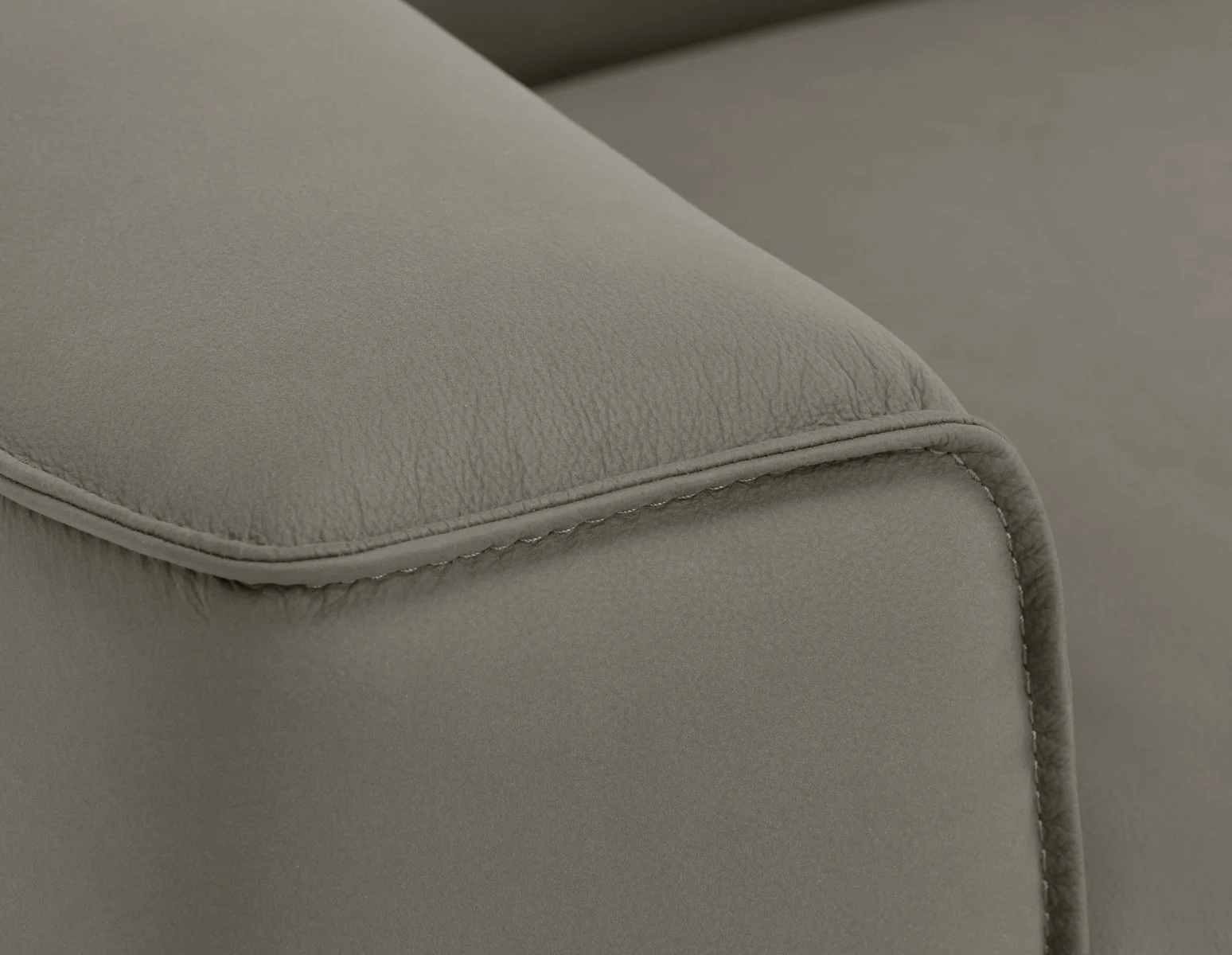 VIGO — 100% leather apartment sofa (71-99-64-18) - Image 4