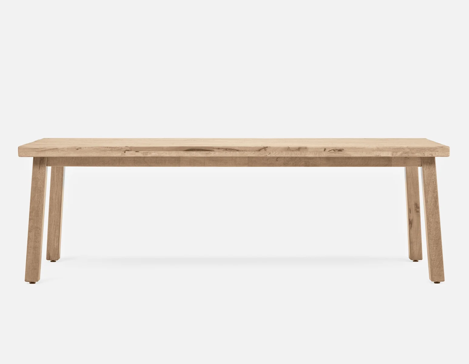 THESSALIA — Distressed solid mango wood large dining table 240 cm (94-80-91-42) - Image 3